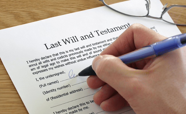 plan your finances to support your will
